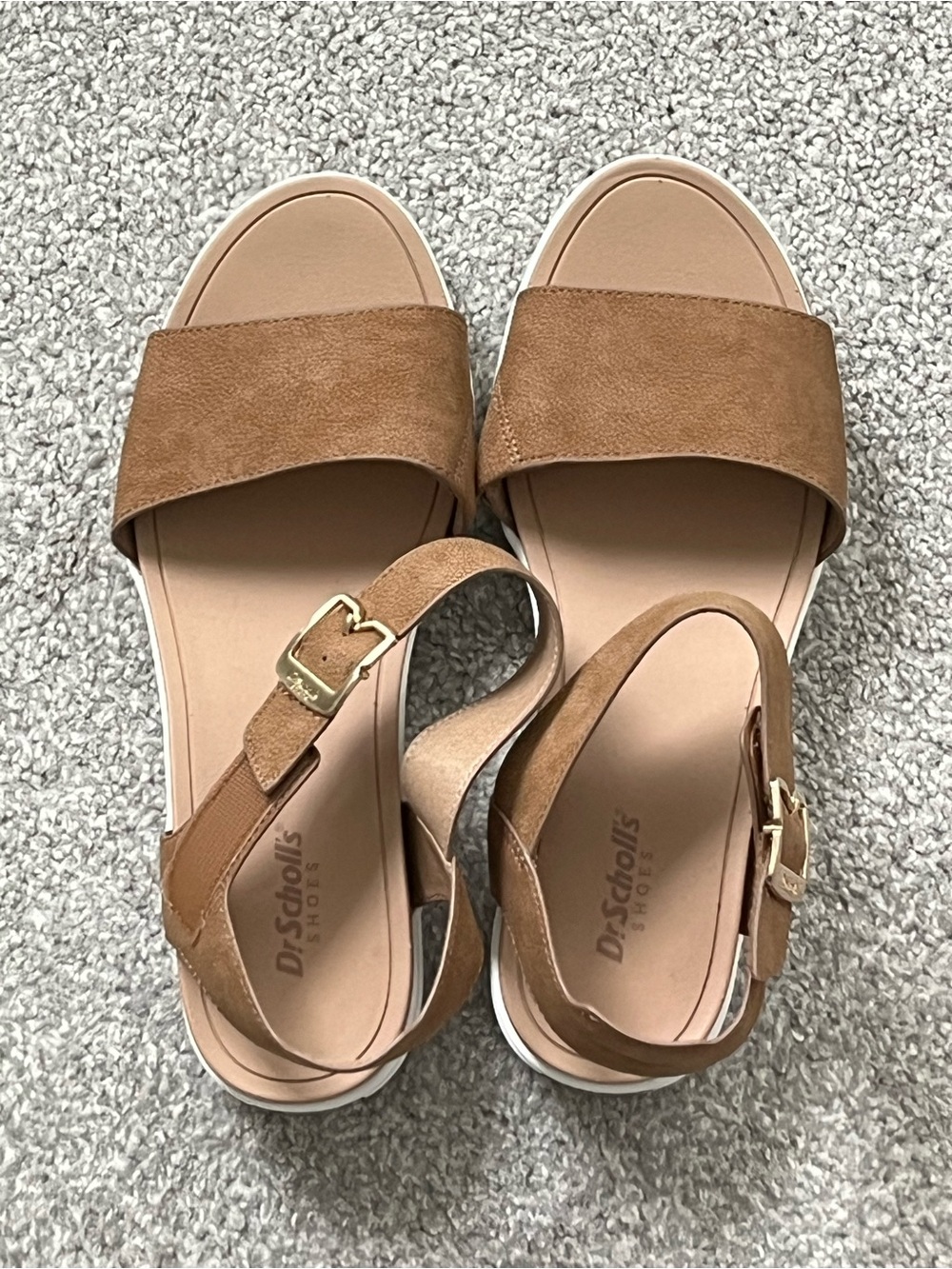 NWOT Dr. Scholl's Posie Wedge Sandals Size 9
